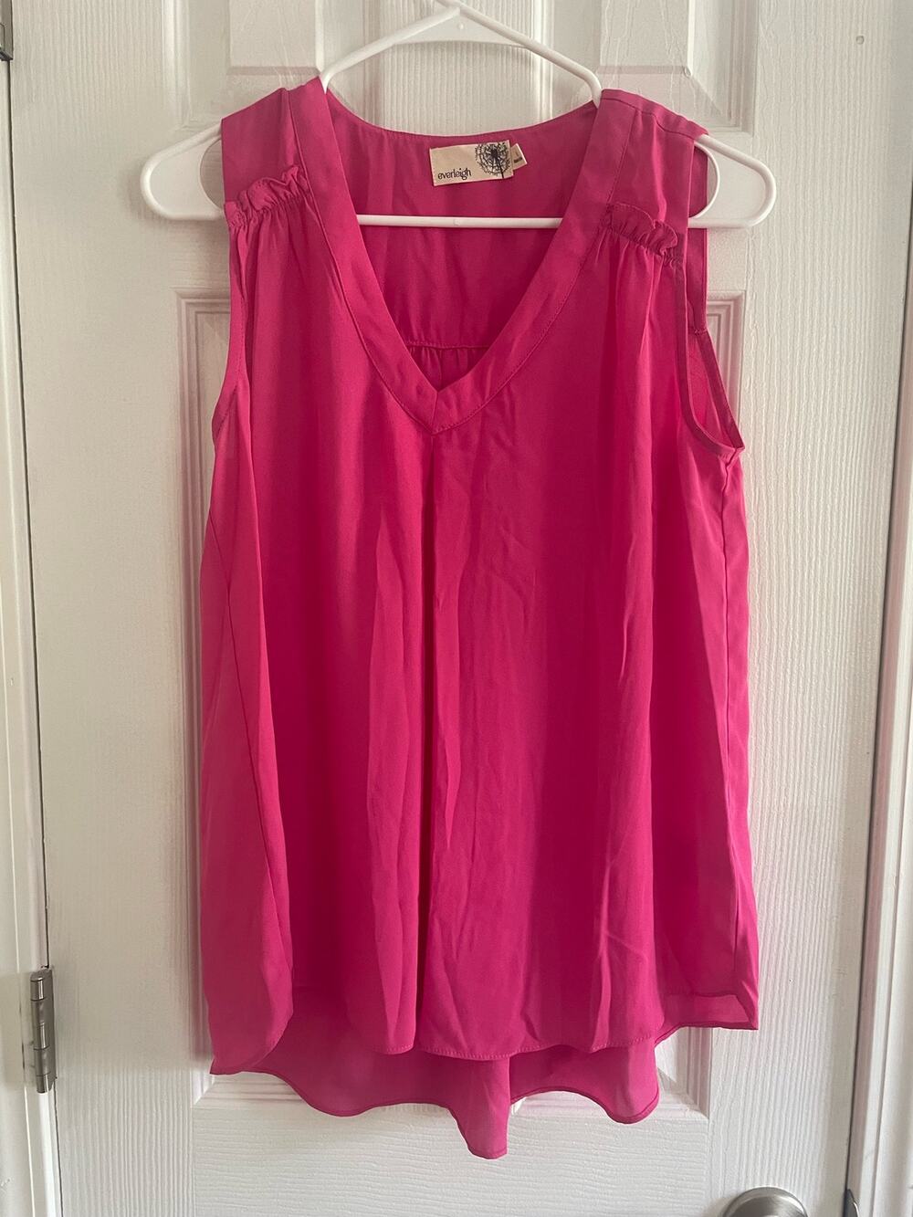 Inc. International Concepts Women's Top, size Large, Pink, Jersey Knit, $28, B86